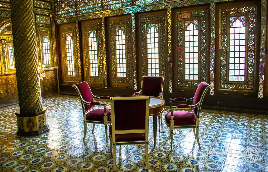 تزئینات داخلی کاخ موزه گلستان